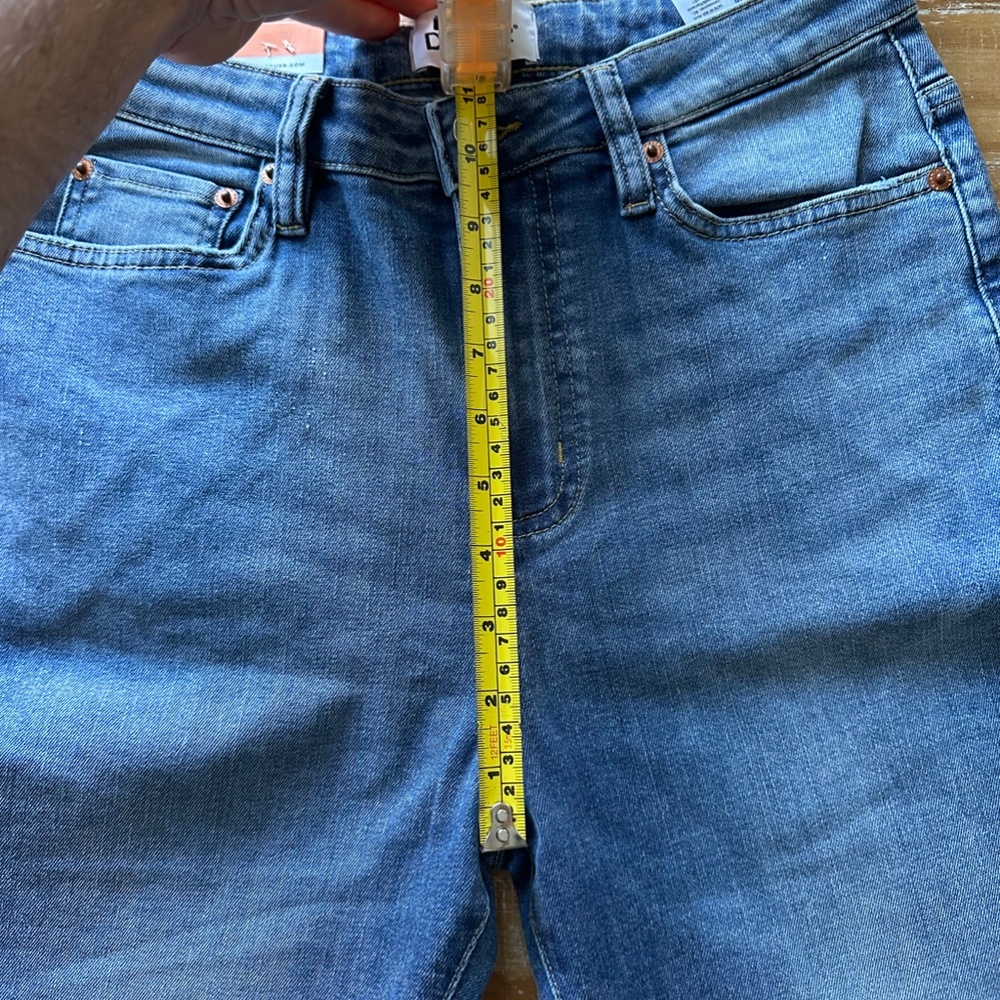 NWT DUER Womens Kick Flare Denim Pant in Beach Blue - Picture 13 of 14